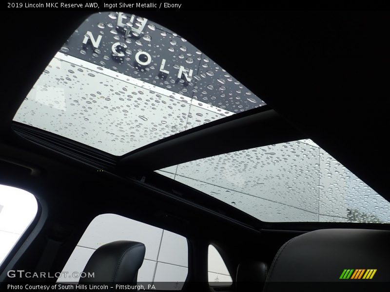 Ingot Silver Metallic / Ebony 2019 Lincoln MKC Reserve AWD