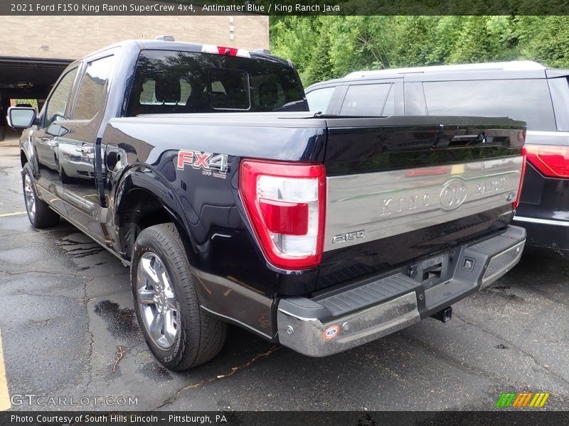 Antimatter Blue / King Ranch Java 2021 Ford F150 King Ranch SuperCrew 4x4