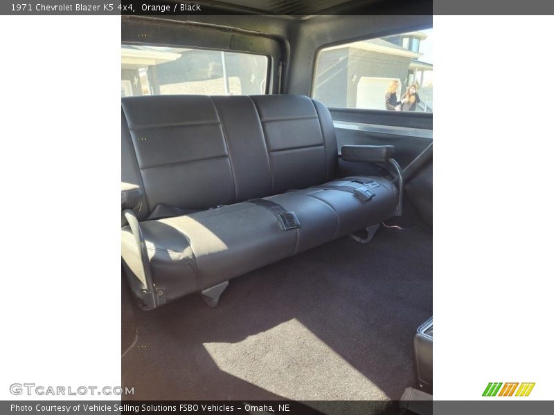 Rear Seat of 1971 Blazer K5 4x4