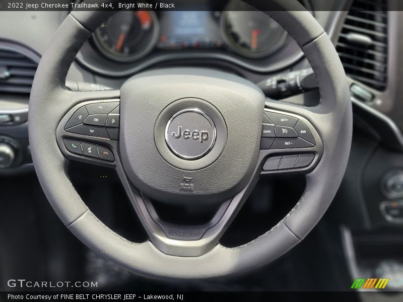 Bright White / Black 2022 Jeep Cherokee Trailhawk 4x4
