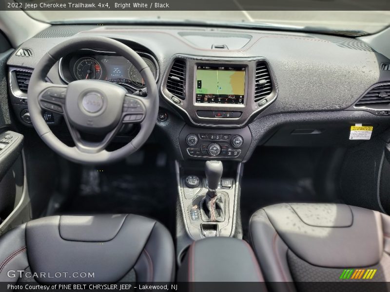 Bright White / Black 2022 Jeep Cherokee Trailhawk 4x4