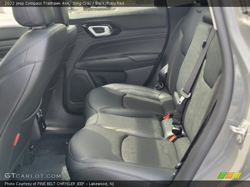 Sting Gray / Black/Ruby Red 2022 Jeep Compass Trailhawk 4x4