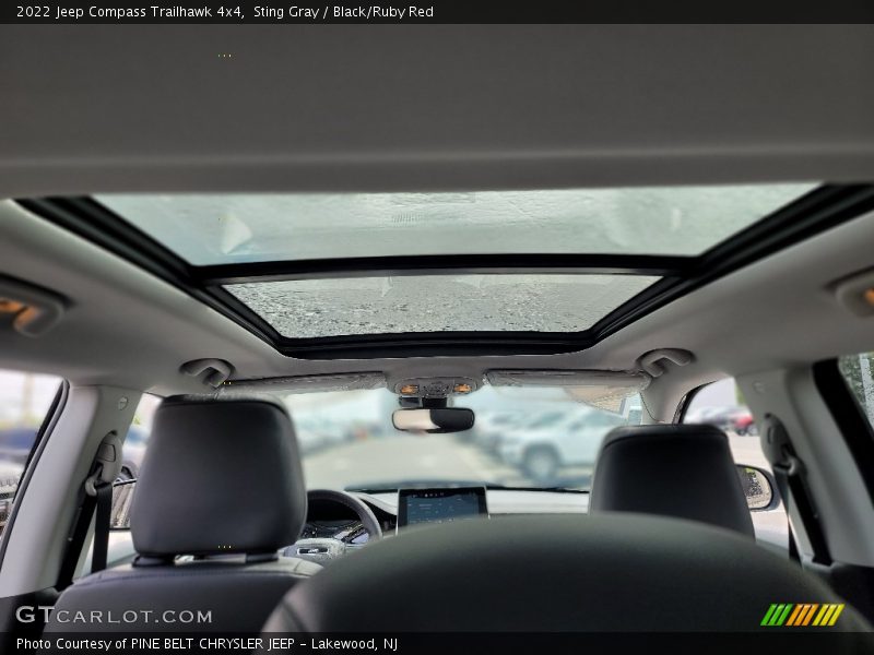 Sting Gray / Black/Ruby Red 2022 Jeep Compass Trailhawk 4x4