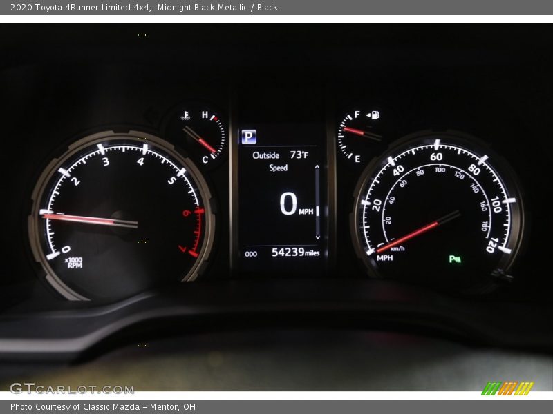 Midnight Black Metallic / Black 2020 Toyota 4Runner Limited 4x4