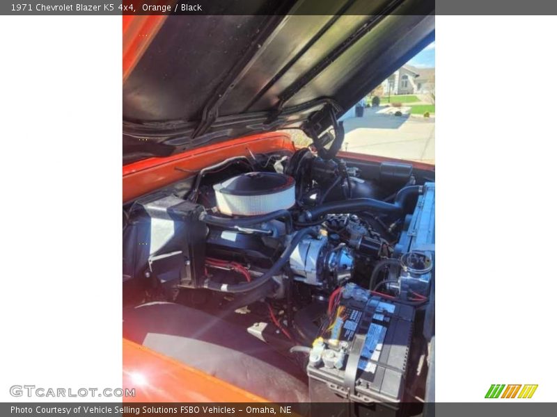 Orange / Black 1971 Chevrolet Blazer K5 4x4