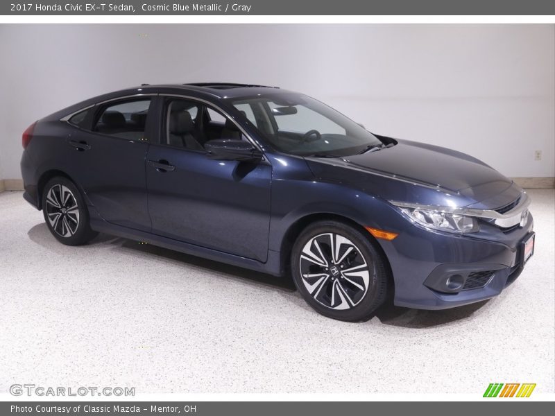  2017 Civic EX-T Sedan Cosmic Blue Metallic