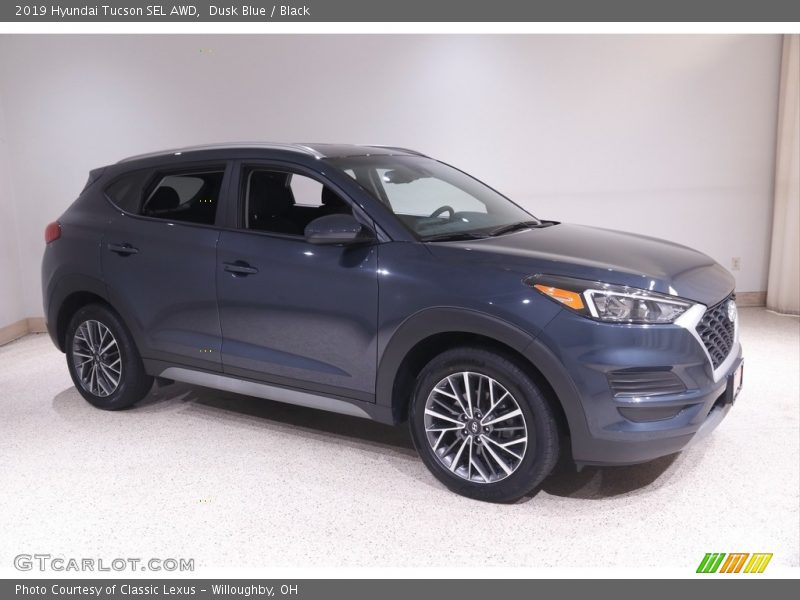 Dusk Blue / Black 2019 Hyundai Tucson SEL AWD