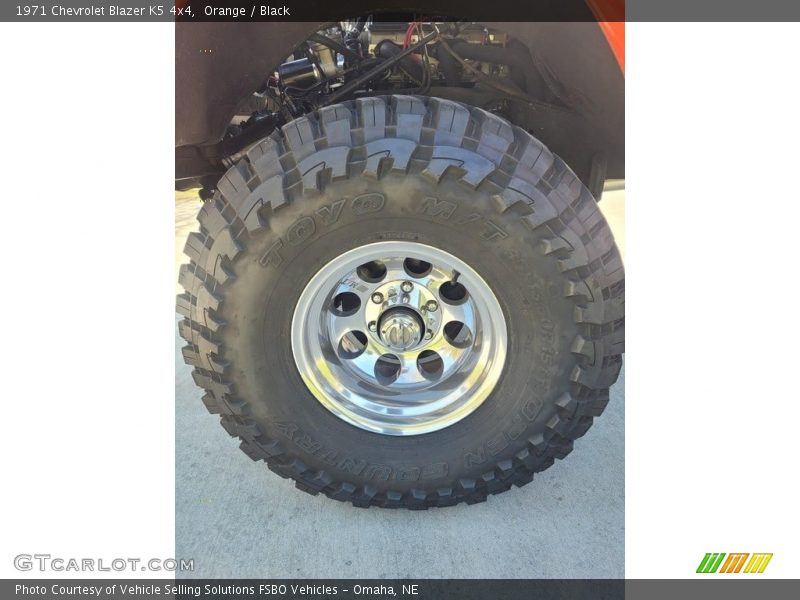 Custom Wheels of 1971 Blazer K5 4x4