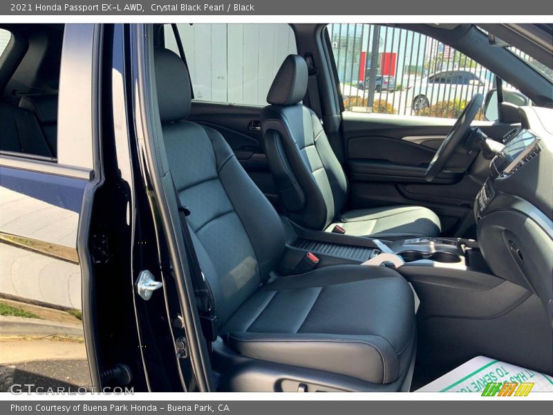Crystal Black Pearl / Black 2021 Honda Passport EX-L AWD