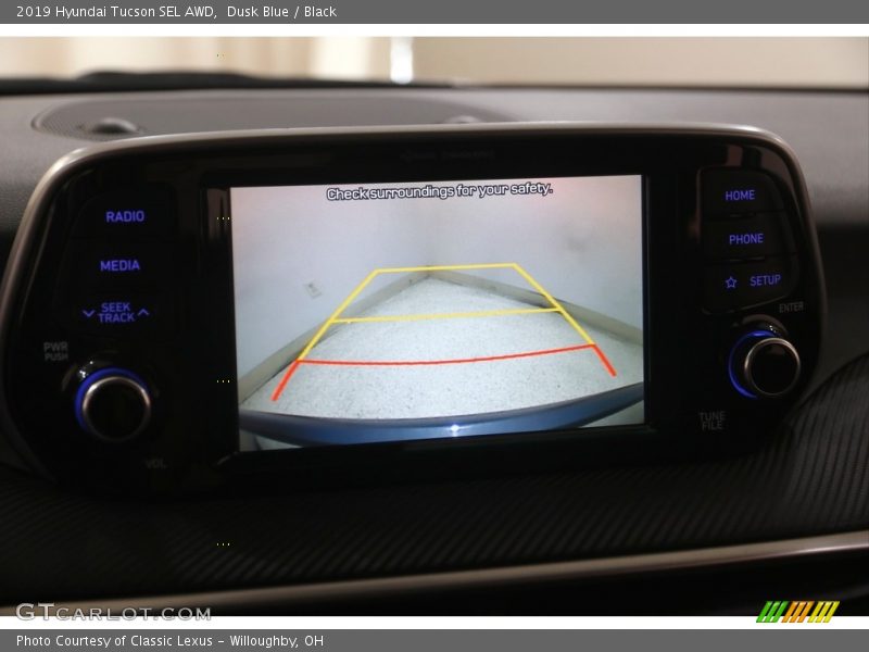 Dusk Blue / Black 2019 Hyundai Tucson SEL AWD