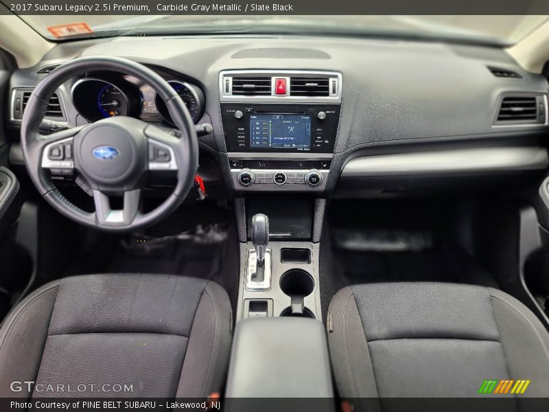 Carbide Gray Metallic / Slate Black 2017 Subaru Legacy 2.5i Premium