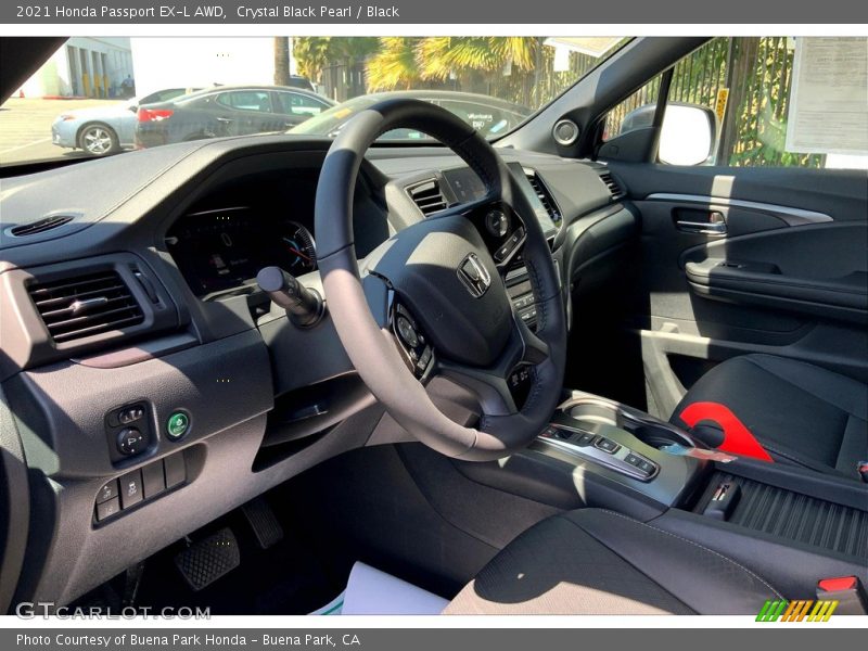 Crystal Black Pearl / Black 2021 Honda Passport EX-L AWD