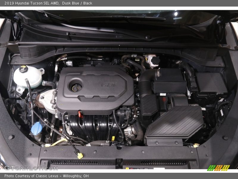Dusk Blue / Black 2019 Hyundai Tucson SEL AWD