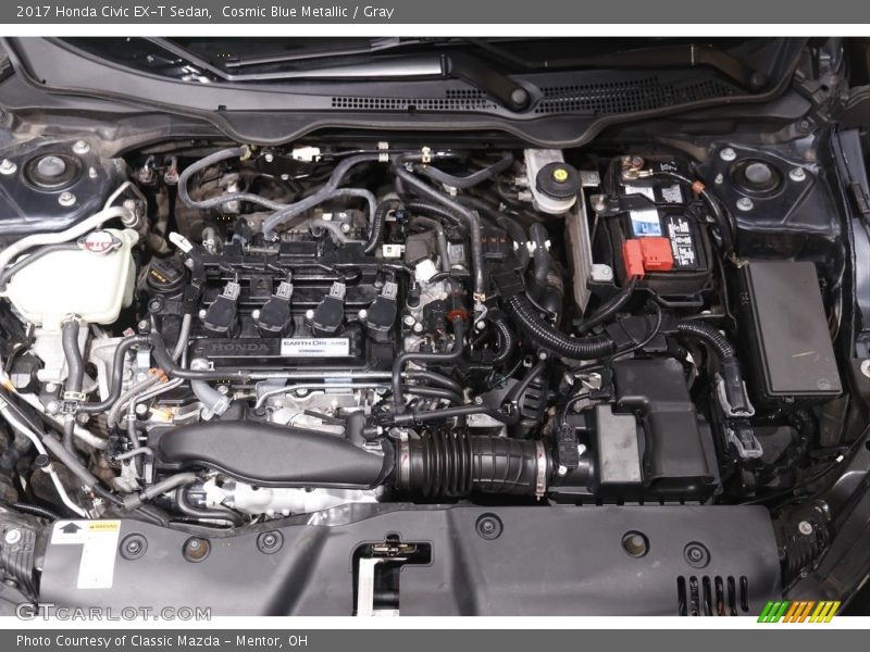  2017 Civic EX-T Sedan Engine - 1.5 Liter Turbocharged DOHC 16-Valve 4 Cylinder