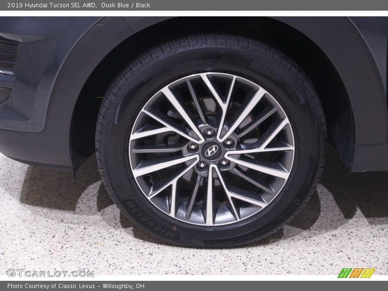 Dusk Blue / Black 2019 Hyundai Tucson SEL AWD