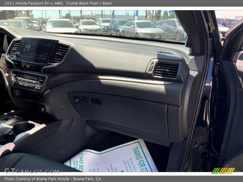 Crystal Black Pearl / Black 2021 Honda Passport EX-L AWD
