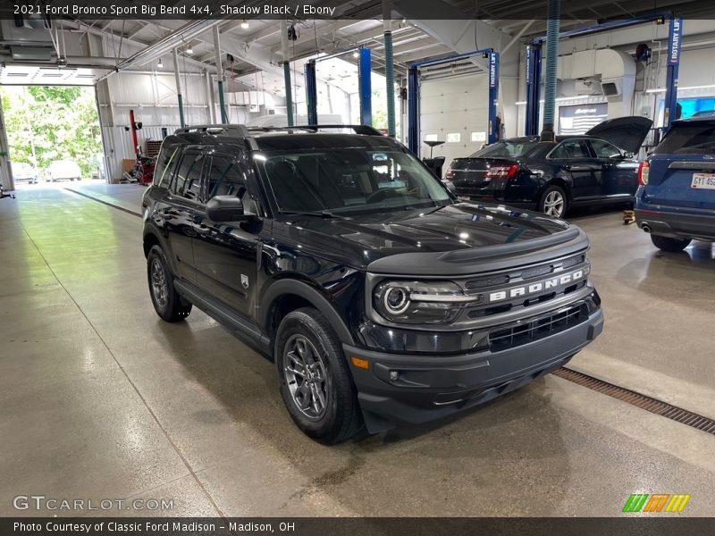Shadow Black / Ebony 2021 Ford Bronco Sport Big Bend 4x4