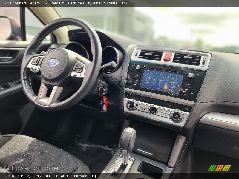 Carbide Gray Metallic / Slate Black 2017 Subaru Legacy 2.5i Premium