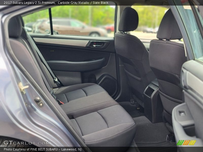 Carbide Gray Metallic / Slate Black 2017 Subaru Legacy 2.5i Premium
