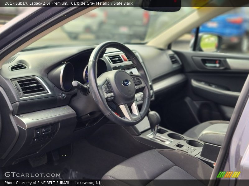 Carbide Gray Metallic / Slate Black 2017 Subaru Legacy 2.5i Premium