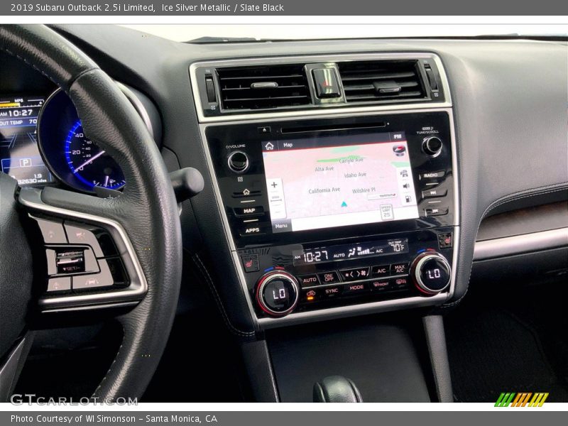 Ice Silver Metallic / Slate Black 2019 Subaru Outback 2.5i Limited