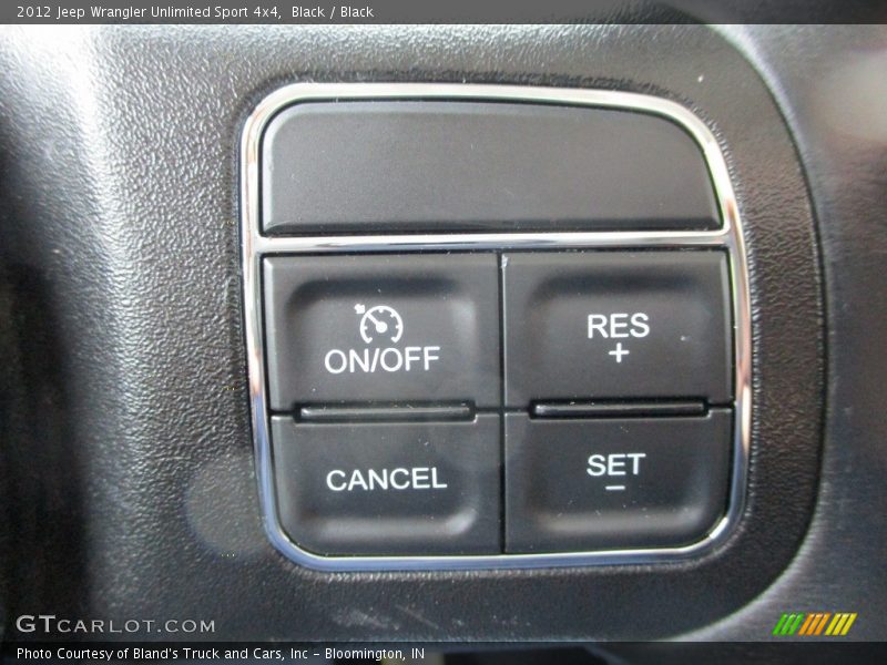 Black / Black 2012 Jeep Wrangler Unlimited Sport 4x4