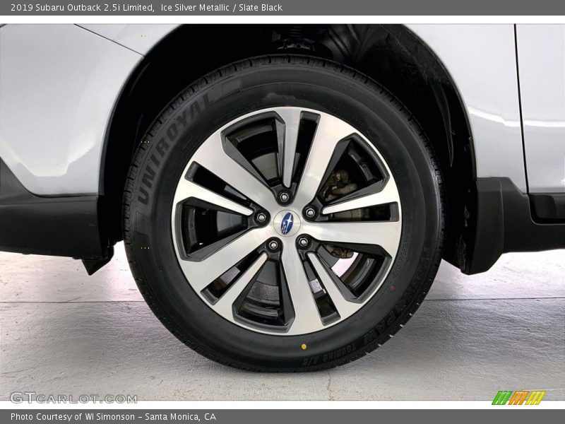 Ice Silver Metallic / Slate Black 2019 Subaru Outback 2.5i Limited