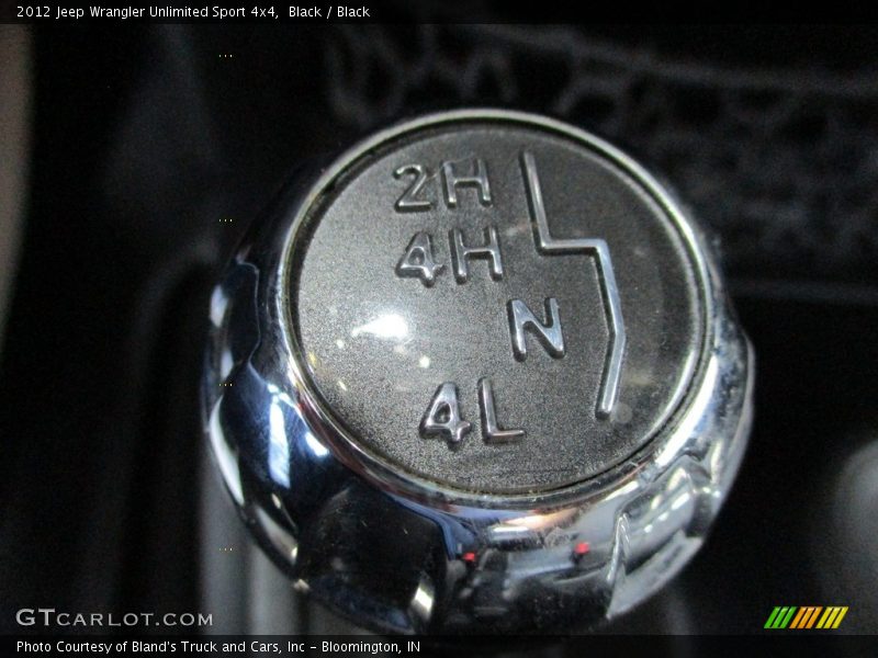 Black / Black 2012 Jeep Wrangler Unlimited Sport 4x4