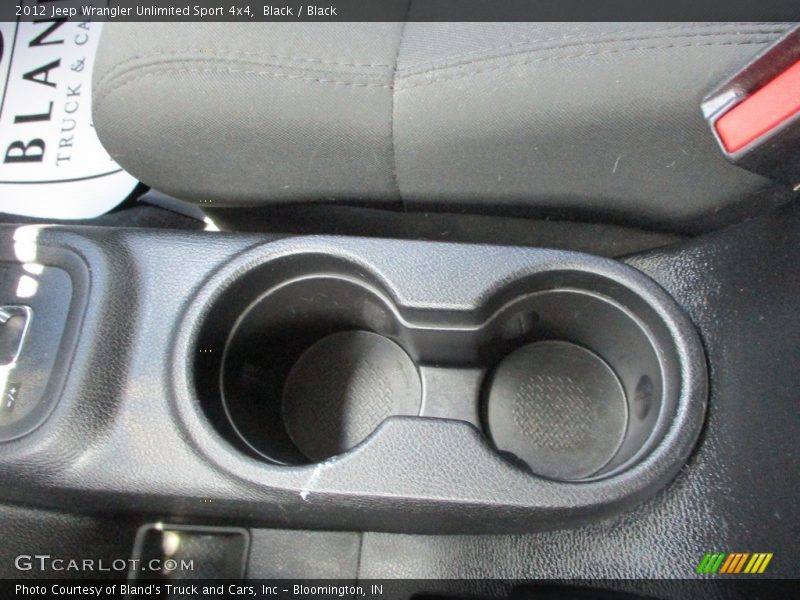 Black / Black 2012 Jeep Wrangler Unlimited Sport 4x4