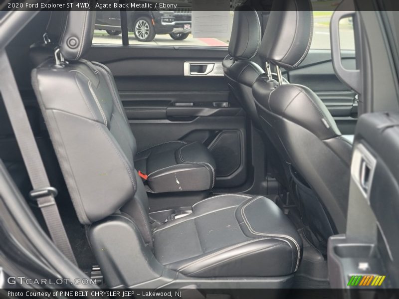 Agate Black Metallic / Ebony 2020 Ford Explorer ST 4WD