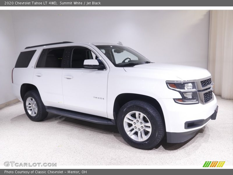 Summit White / Jet Black 2020 Chevrolet Tahoe LT 4WD