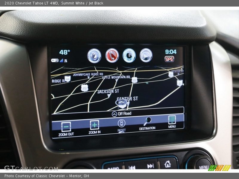 Summit White / Jet Black 2020 Chevrolet Tahoe LT 4WD