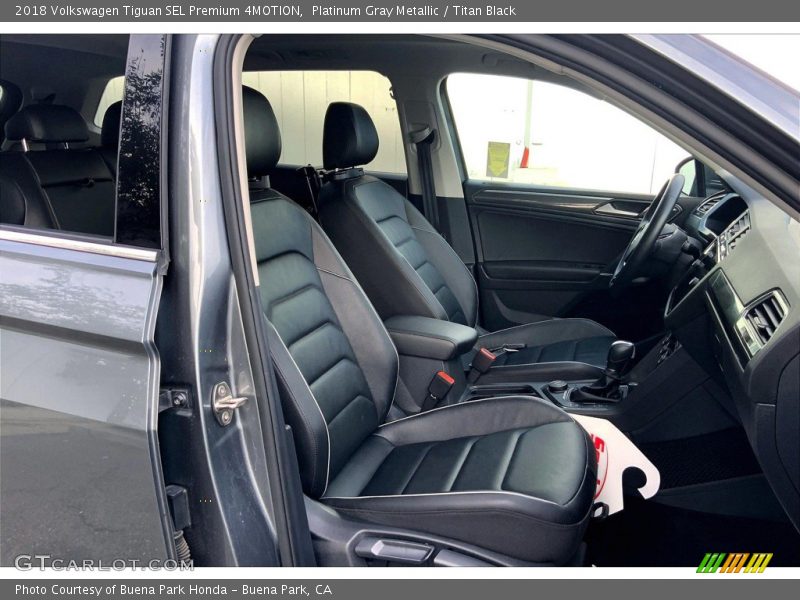 Front Seat of 2018 Tiguan SEL Premium 4MOTION