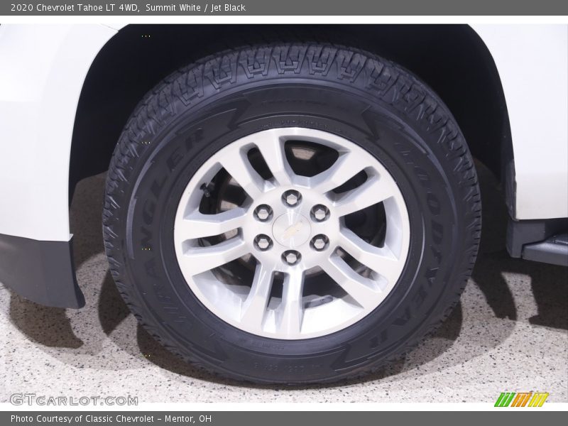 Summit White / Jet Black 2020 Chevrolet Tahoe LT 4WD