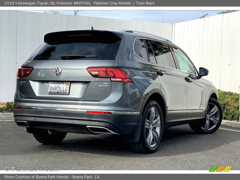  2018 Tiguan SEL Premium 4MOTION Platinum Gray Metallic