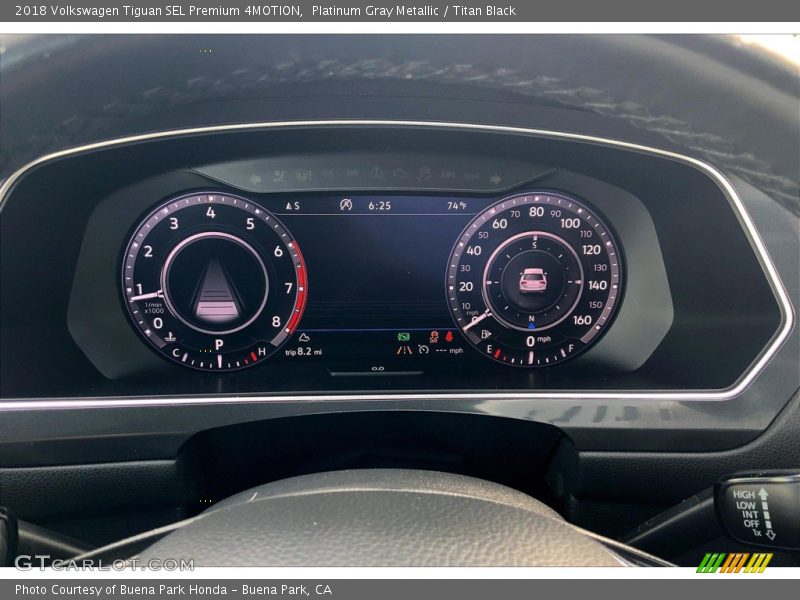  2018 Tiguan SEL Premium 4MOTION SEL Premium 4MOTION Gauges
