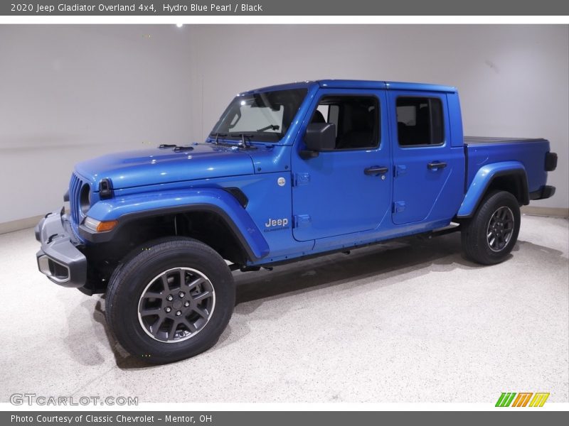 Hydro Blue Pearl / Black 2020 Jeep Gladiator Overland 4x4