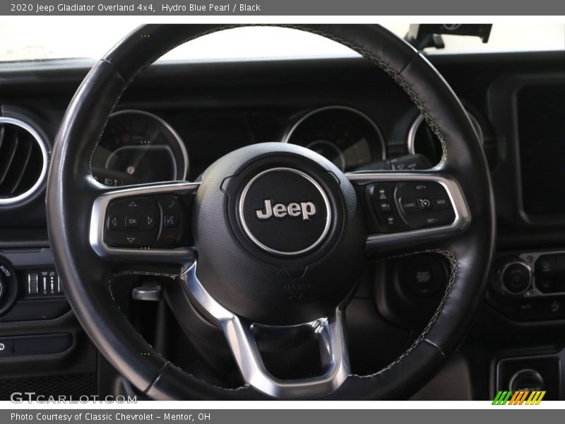Hydro Blue Pearl / Black 2020 Jeep Gladiator Overland 4x4