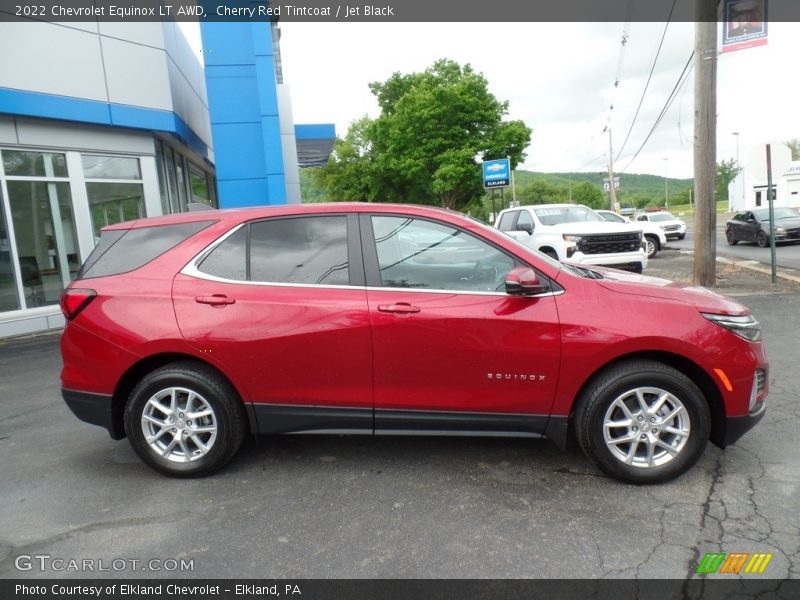 Cherry Red Tintcoat / Jet Black 2022 Chevrolet Equinox LT AWD
