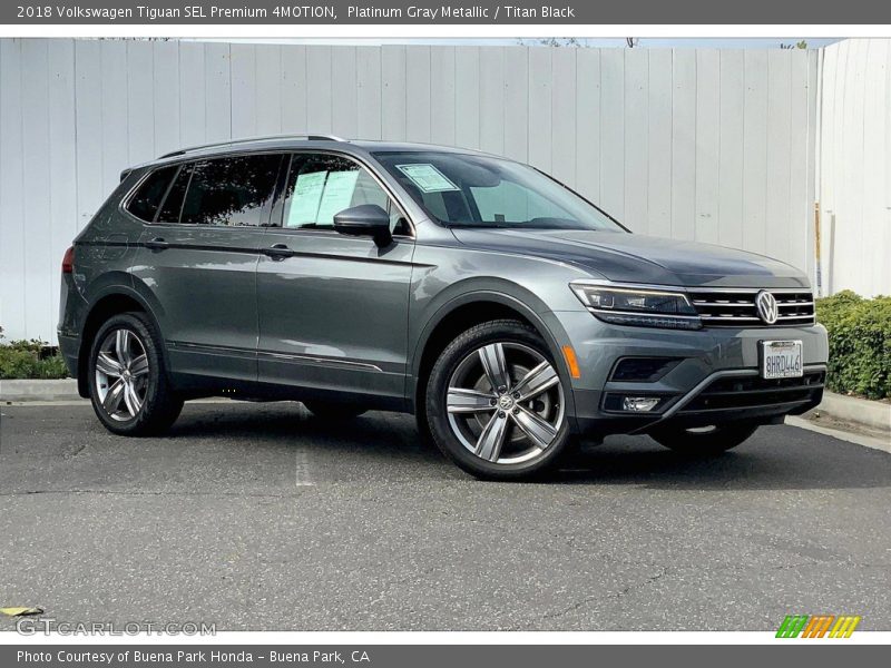  2018 Tiguan SEL Premium 4MOTION Platinum Gray Metallic
