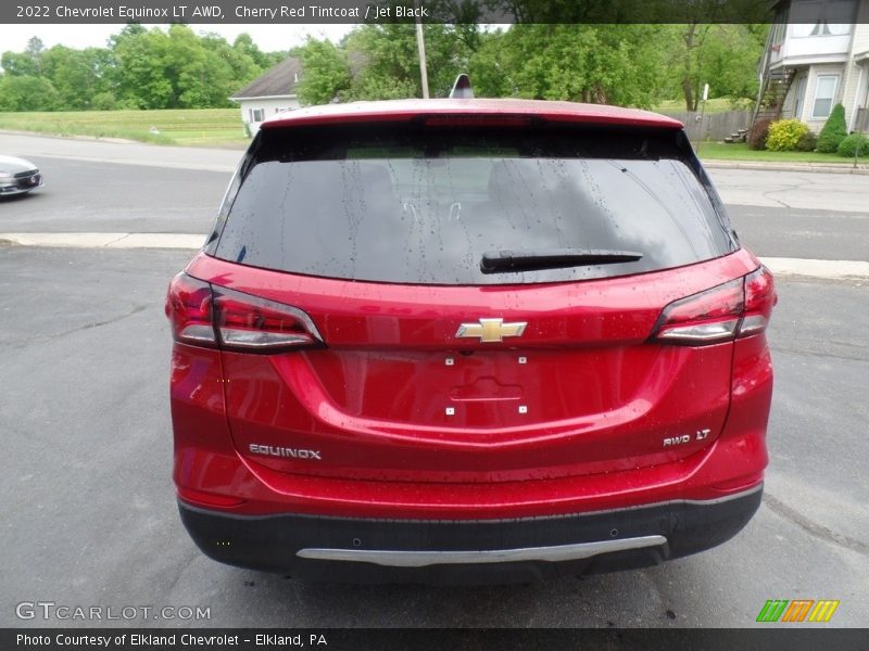 Cherry Red Tintcoat / Jet Black 2022 Chevrolet Equinox LT AWD