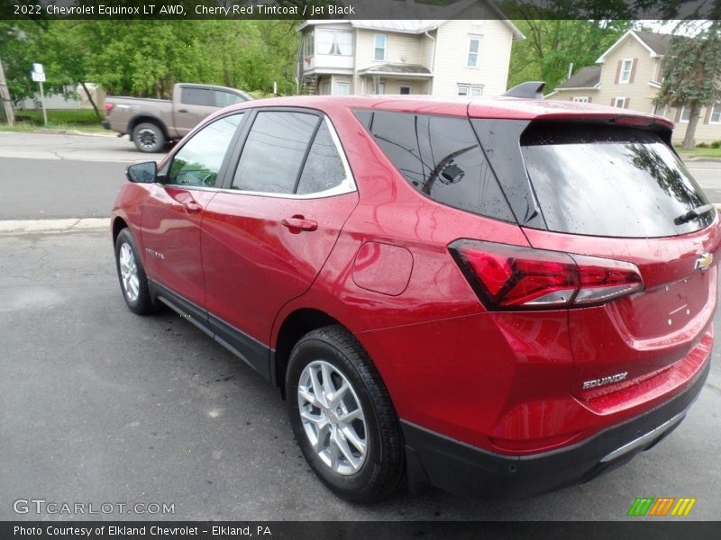 Cherry Red Tintcoat / Jet Black 2022 Chevrolet Equinox LT AWD