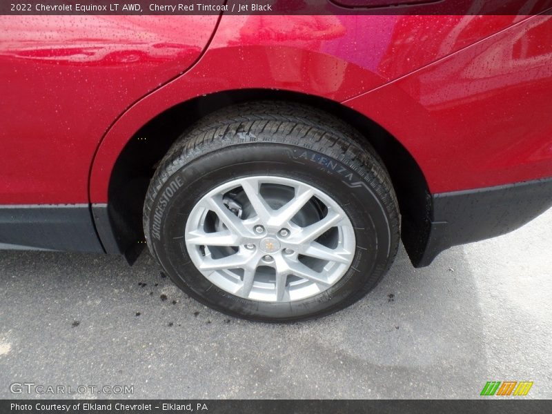 Cherry Red Tintcoat / Jet Black 2022 Chevrolet Equinox LT AWD