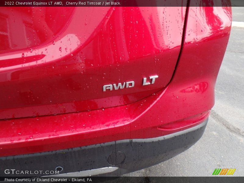 Cherry Red Tintcoat / Jet Black 2022 Chevrolet Equinox LT AWD