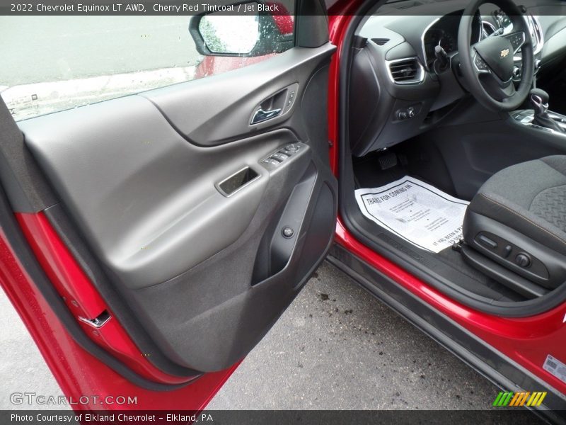 Cherry Red Tintcoat / Jet Black 2022 Chevrolet Equinox LT AWD