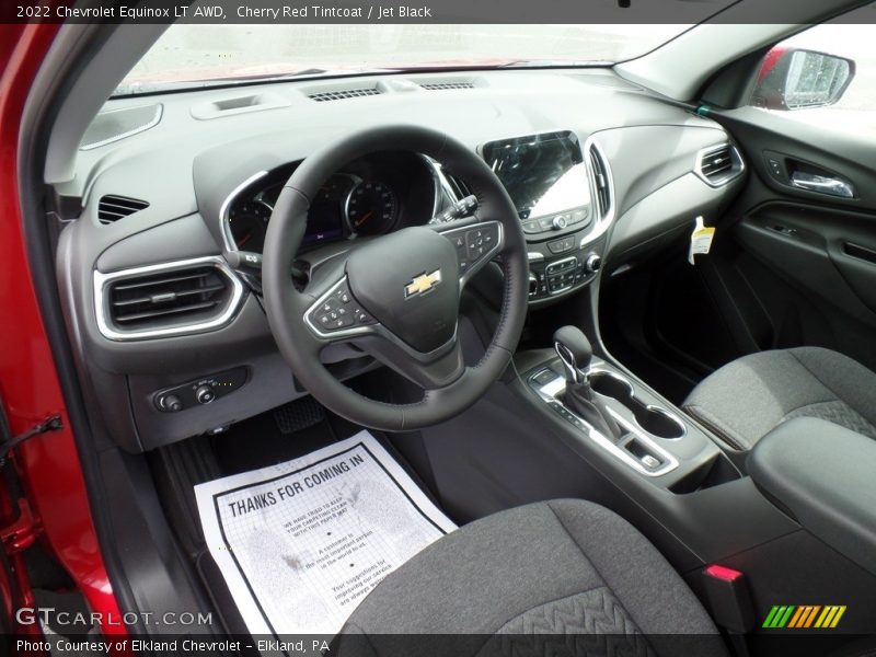 Cherry Red Tintcoat / Jet Black 2022 Chevrolet Equinox LT AWD