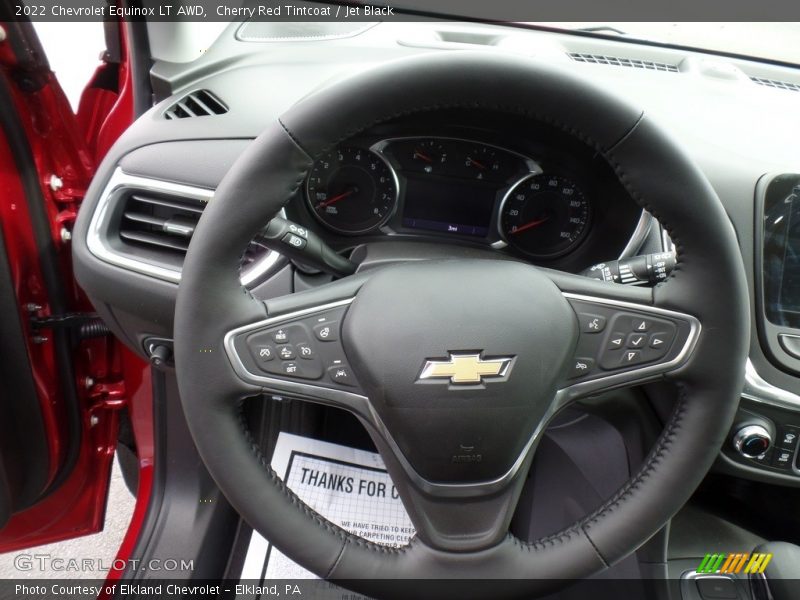 Cherry Red Tintcoat / Jet Black 2022 Chevrolet Equinox LT AWD