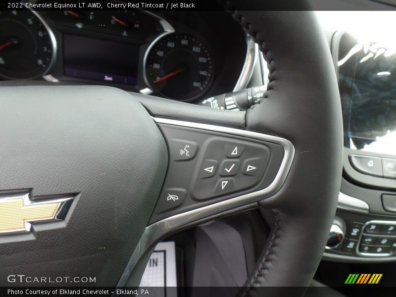 Cherry Red Tintcoat / Jet Black 2022 Chevrolet Equinox LT AWD