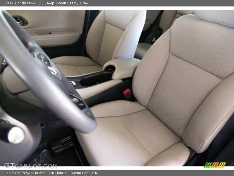 Deep Ocean Pearl / Gray 2017 Honda HR-V LX
