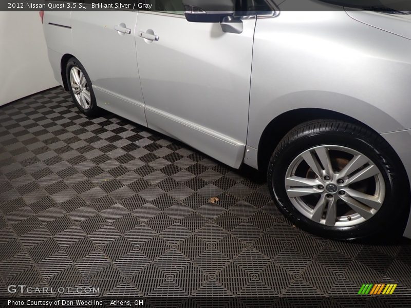 Brilliant Silver / Gray 2012 Nissan Quest 3.5 SL